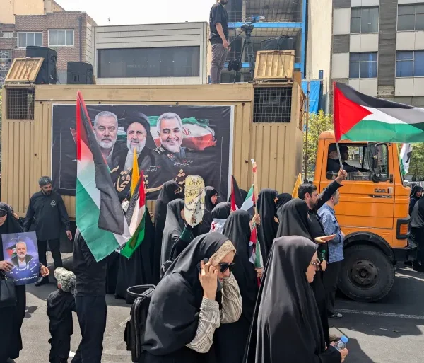 Thousands mourn Hamas leader Haniyeh in Iran amid calls for revenge