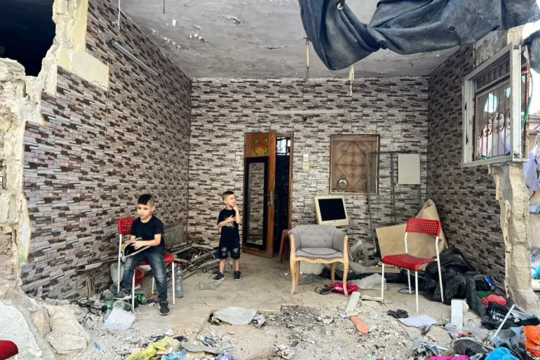 Half-life, half-house: Portrait of a Palestinian family after Israeli raids